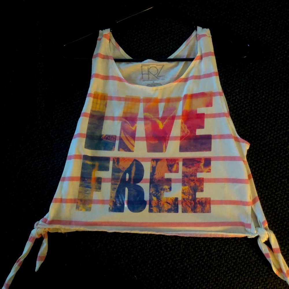 Graphic tank top
